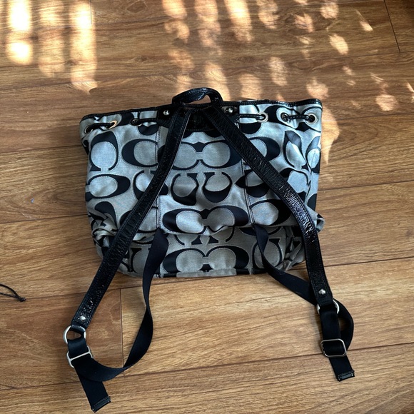 Coach purse backpack authentic - Picture 10 of 14
